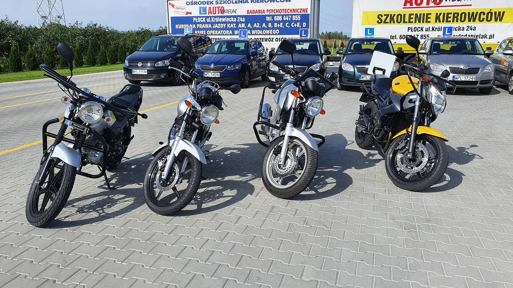 Motocykle szkoleniowe Auto Danielak